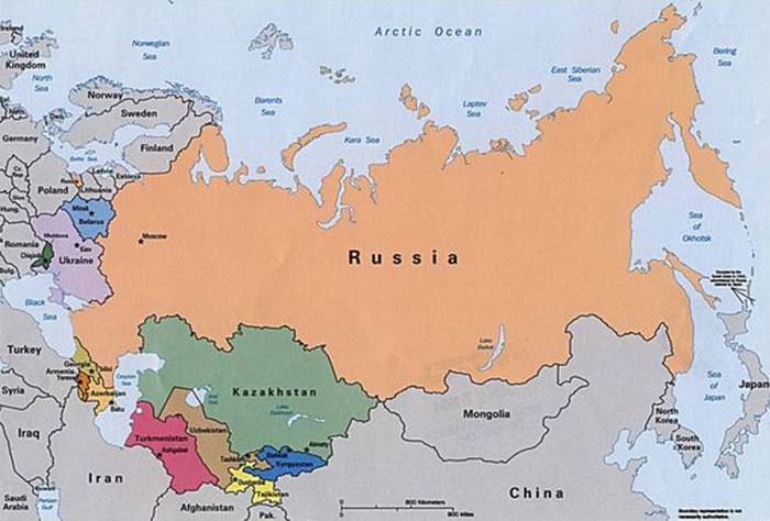 Former Soviet Union Countries Map Something Happened On The Way To The Market: The Economic State Of The  Former Ussr | The Foreign Service Journal - December 2016